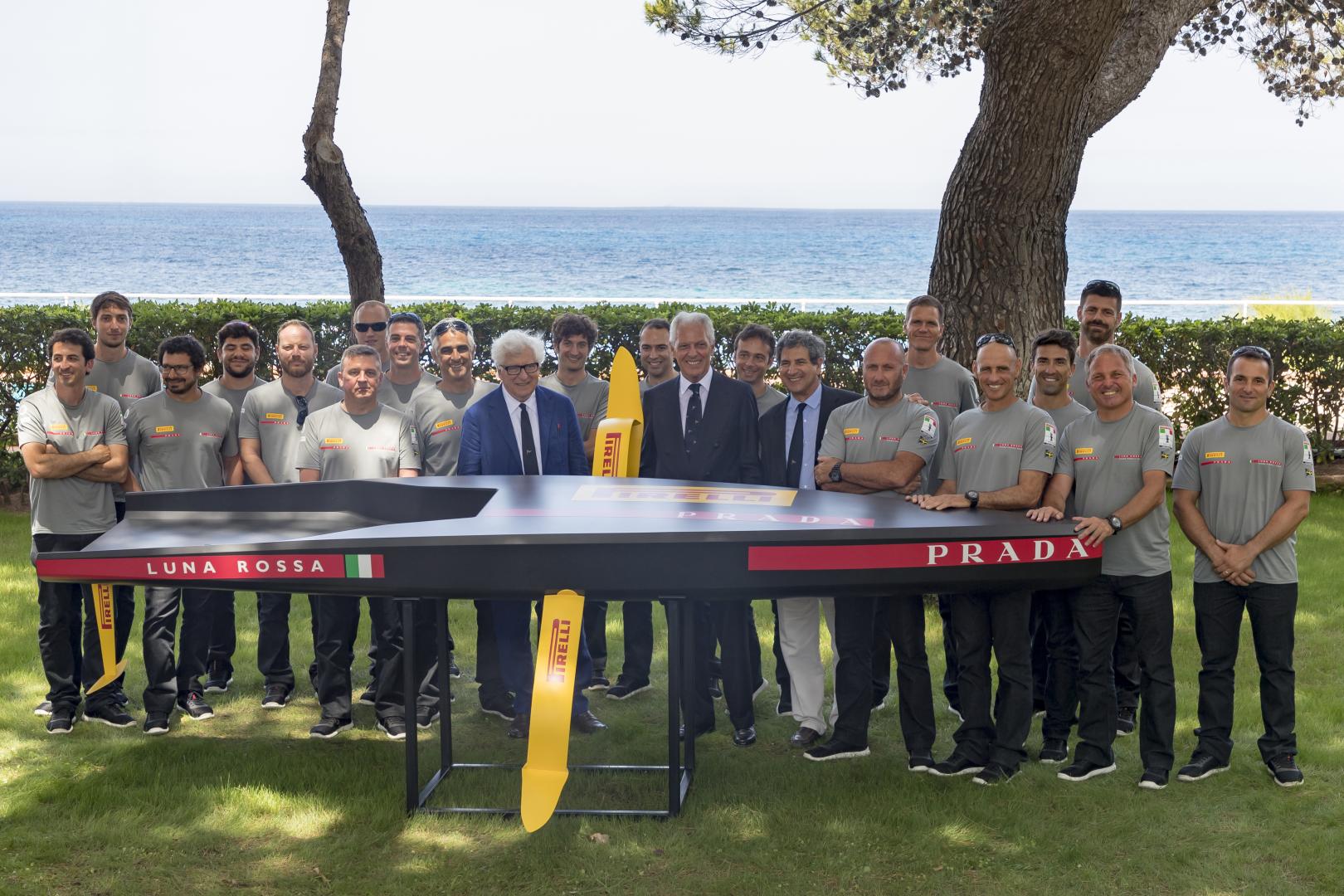 Luna Rossa Prada Pirelli Team was officially presented