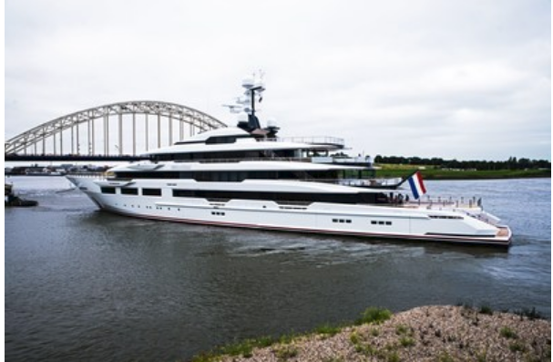 Oceanco's New 90-Meter Superyacht DreAMBoat Has Been Successfully Delivered to Her Owners