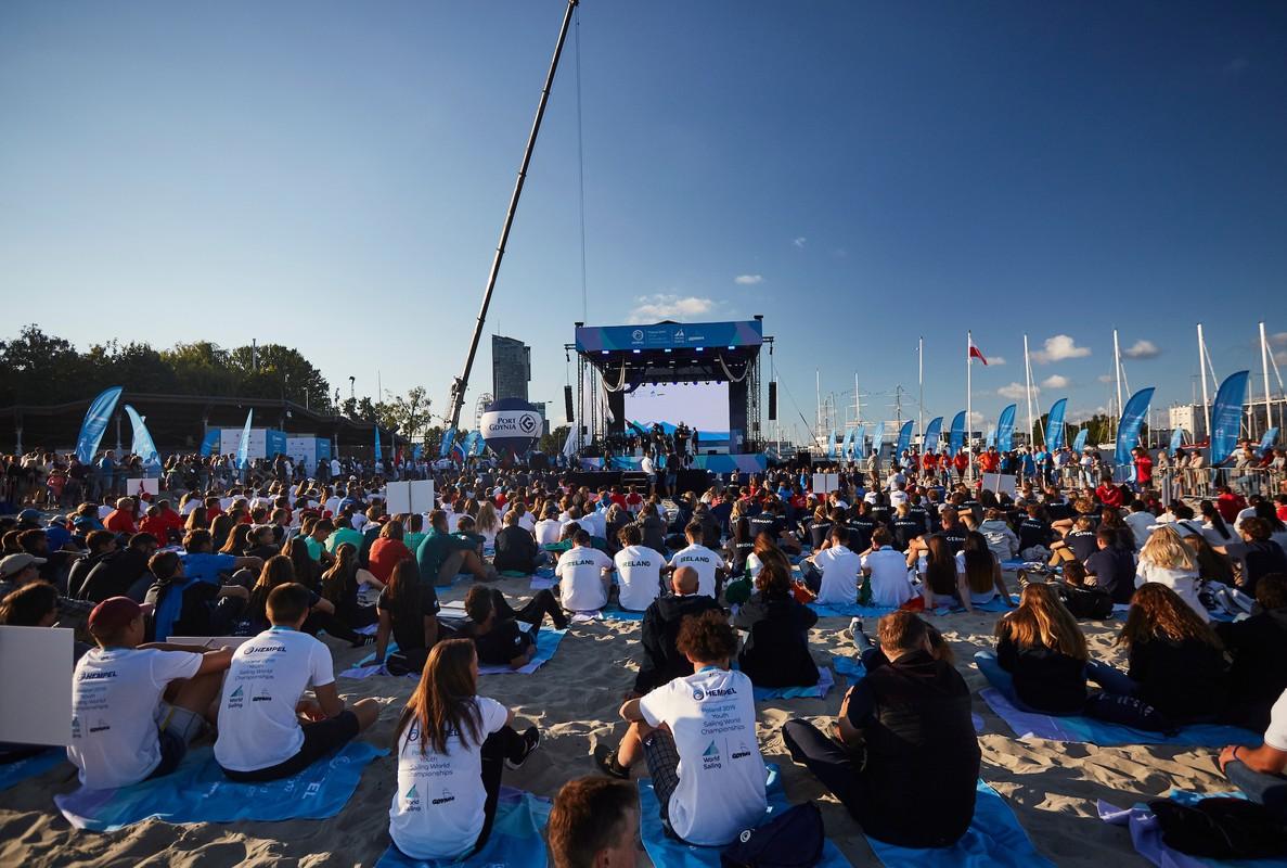 Beach party opens the Hempel Youth Sailing World Championships