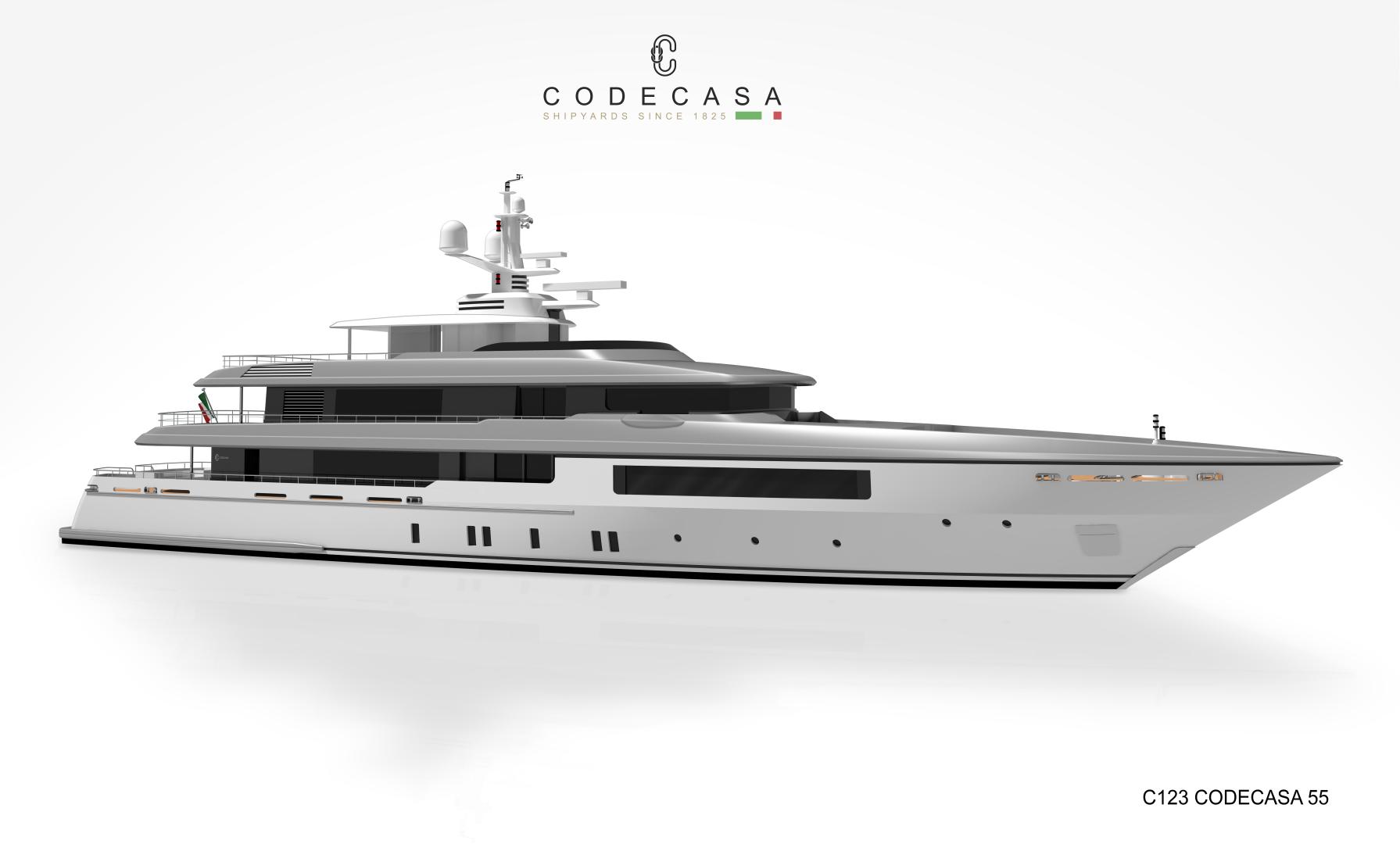 I Cantieri Navali Codecasa sono lieti di annunciare il trasferimento del CODECASA 55 