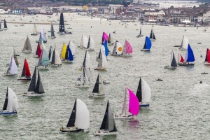 A record fleet of 388 yachts set sail on Saturday 3rd August from Cowes on the Rolex Fastnet Race