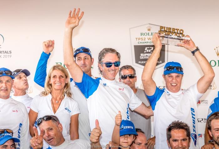 Azzurra is runner up at the Rolex TP52 World Championship