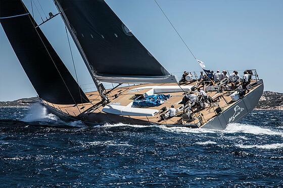 The SW-RP90 AllSmoke ready to rock it at the Maxi Yacht Rolex Cup