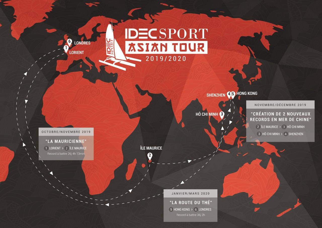  IDEC SPORT ASIAN TOUR - following the spice, silk and tea routes
