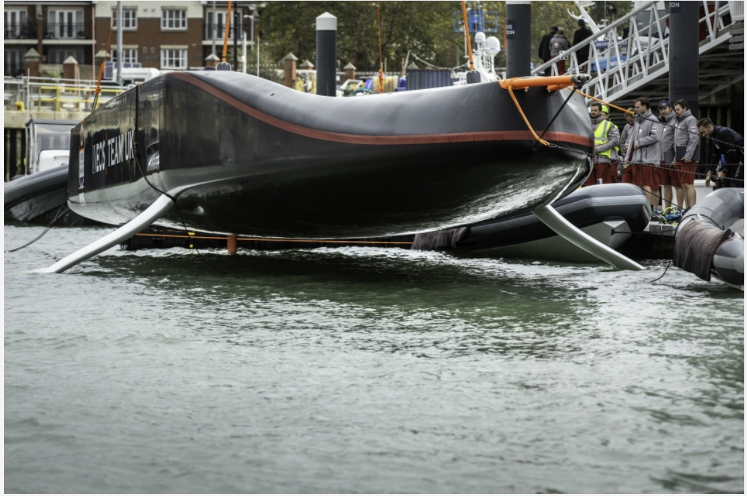 INEOS TEAM UK name their first race boat for the 36th America’s Cup ‘Britannia