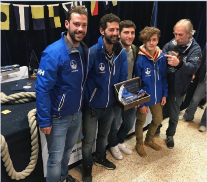 Il team di Nannje vincitore dell'Interlaghi 2019