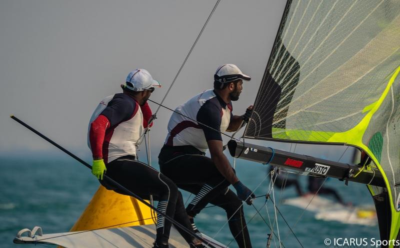 Path to Tokyo begins on winning note for Oman 49er pair