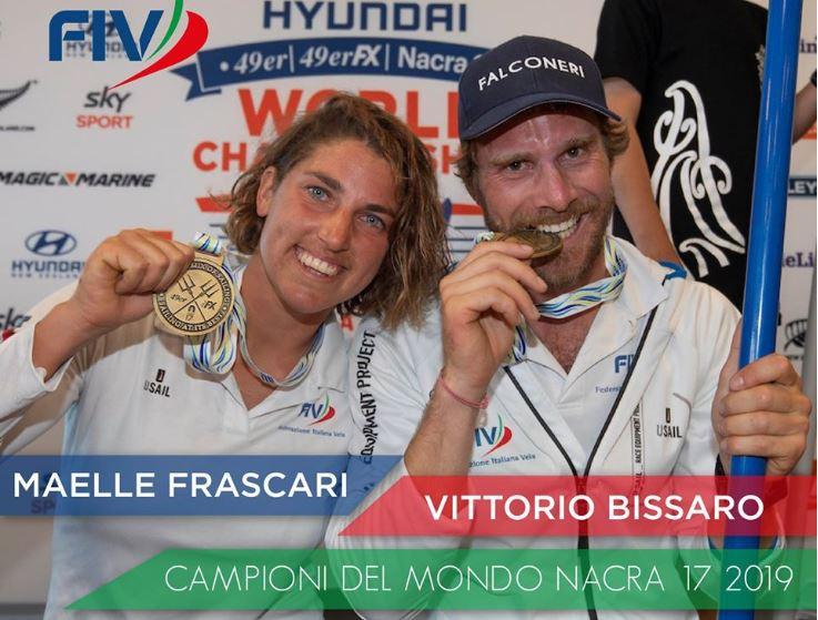 A Vittorio Bissaro e Maelle Frascari il Collare d'Oro al Merito Sportivo