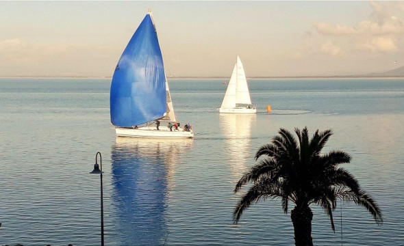 Jolie e Iemanja' all'arrivo sul lungomare di Porto Santo Stefano