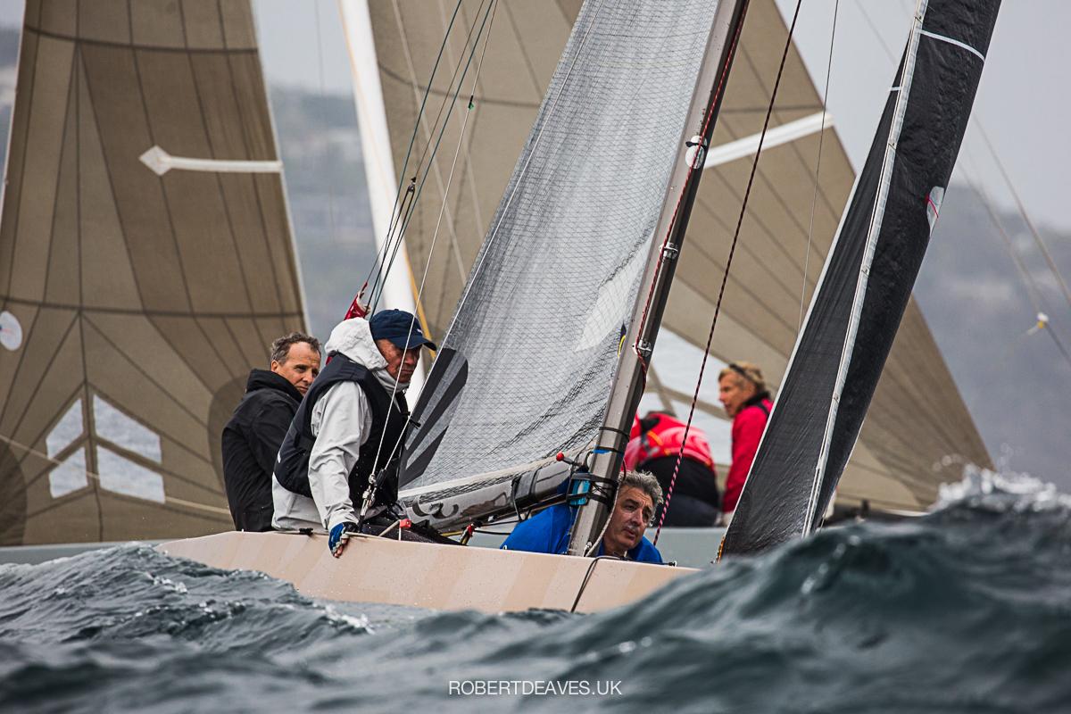 Ku-Ring-Gai and Carabella lead 5.5 Metre Class Cups in Pittwater