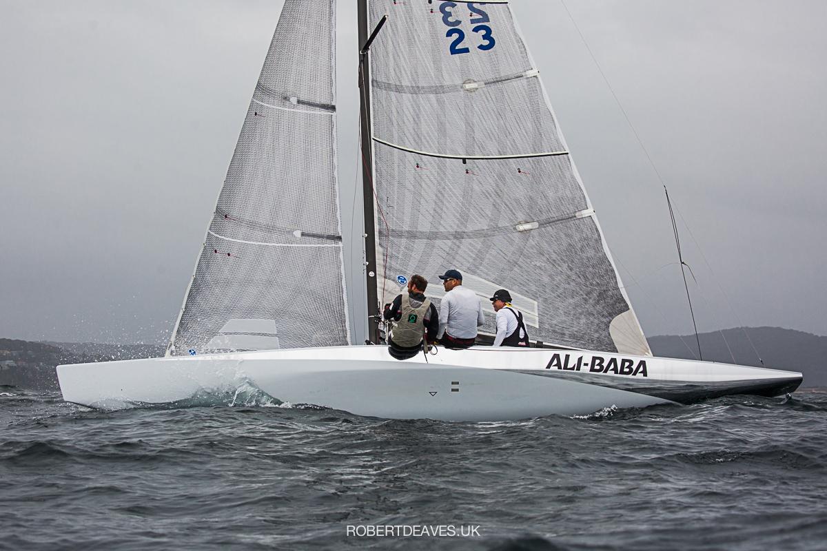 Ku-Ring-Gai and Carabella lead 5.5 Metre Class Cups in Pittwater