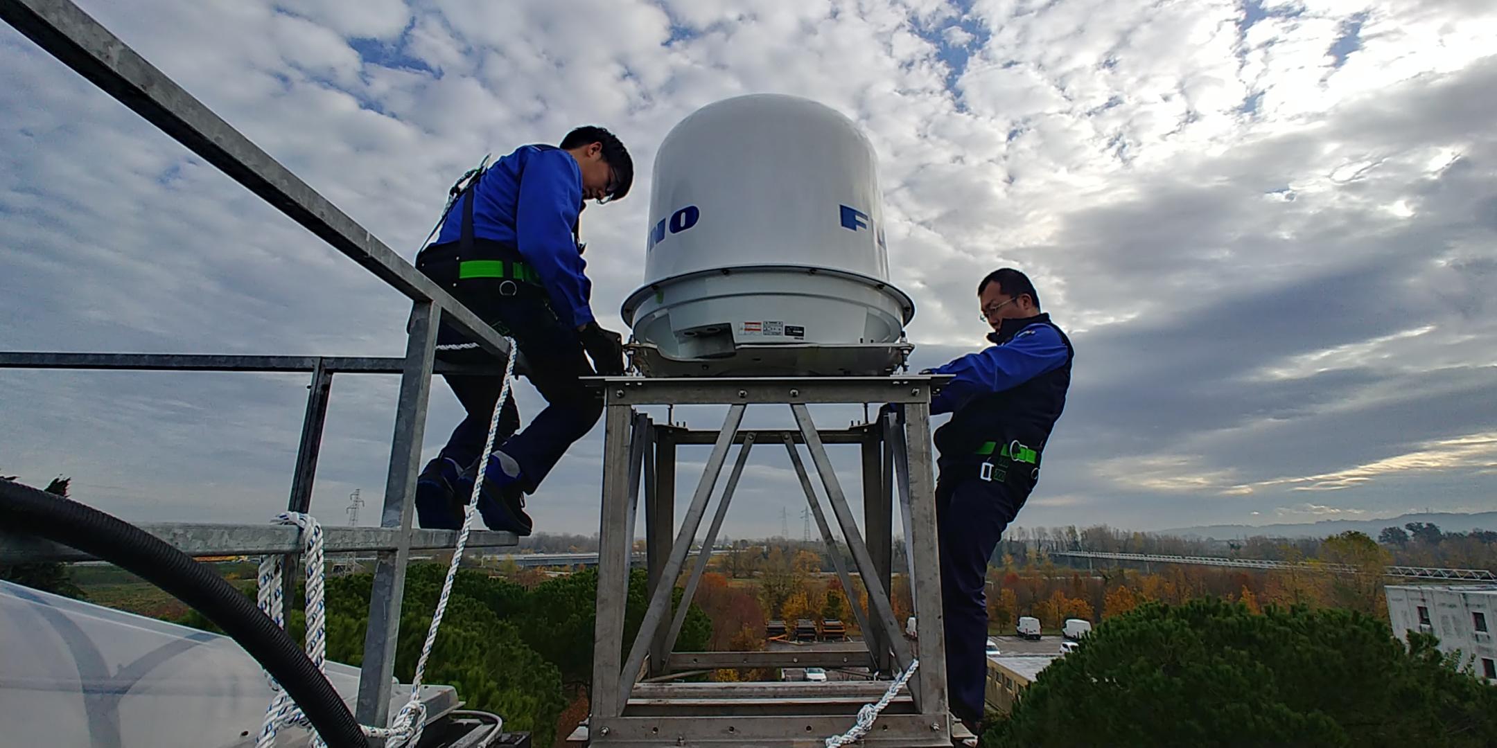 Furuno Italia installa il primo Weather Radar in Rimini