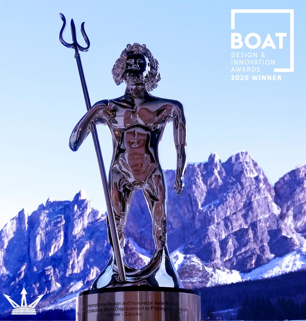 Boat International Design & Innovation Award 2020 goes to Dominator Yachts