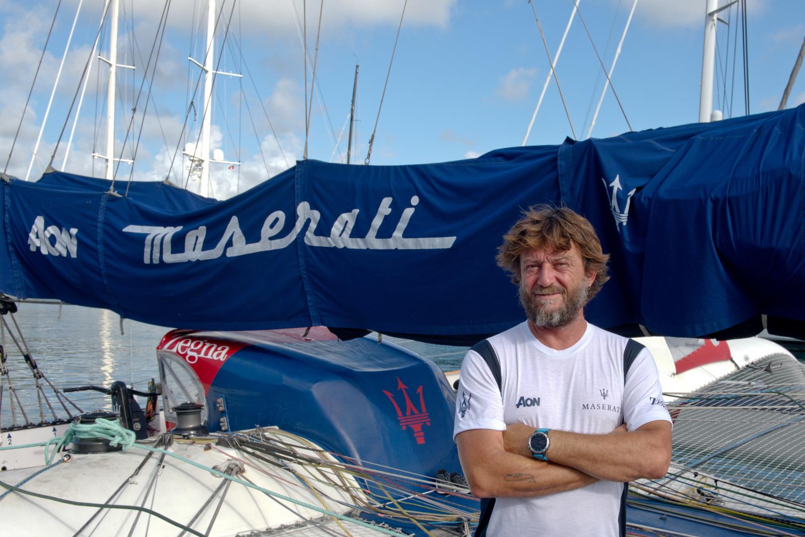 Giovanni Soldini Skipper Maserati Multi 70