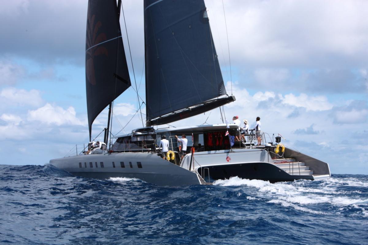 Allegra  - provisional winner of the multihull class after MOCRA correction © Tim Wright/Photoaction.com