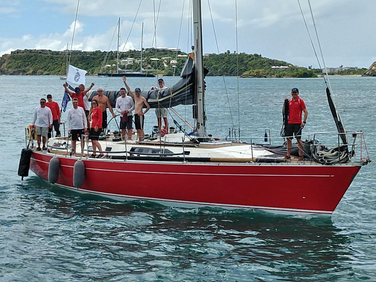 Ross Applebey's Oyster 48 Scarlet Oyster - provisional winners of IRC Two © RORC
