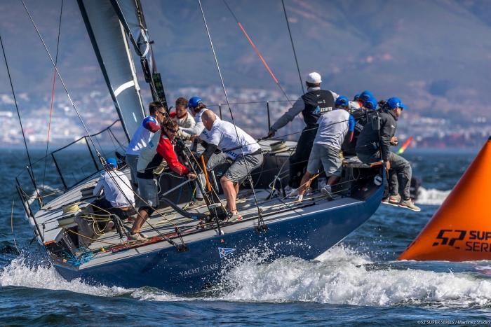 Azzurra captures the lead of the 52 Super Series in Cape Town