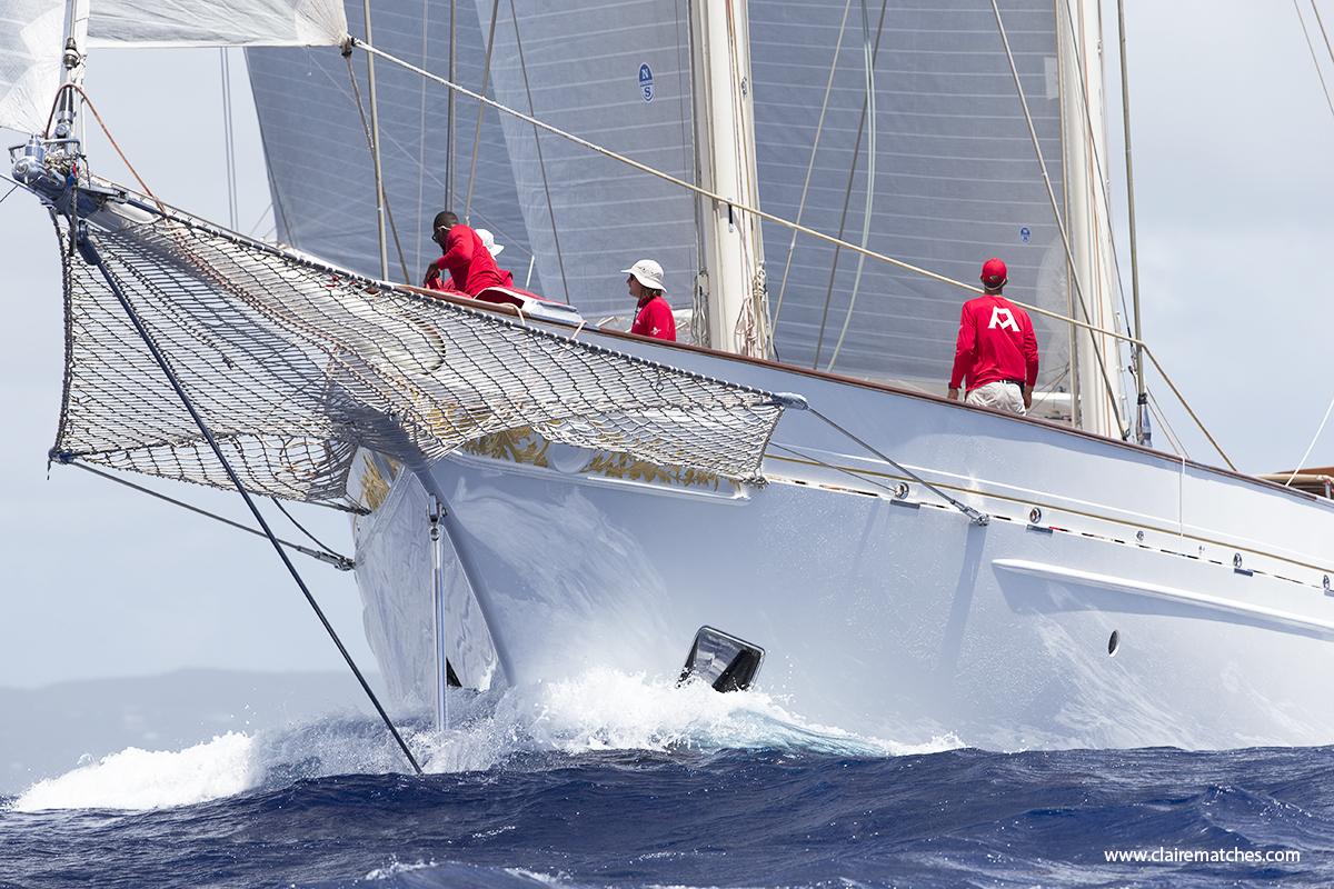 The 182ft (55.5m) Dykstra schooner Adela. (Claire Matches)