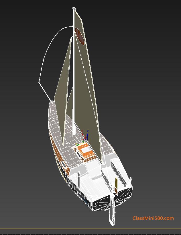 Officially launches home built Class Mini 5.80 yacht