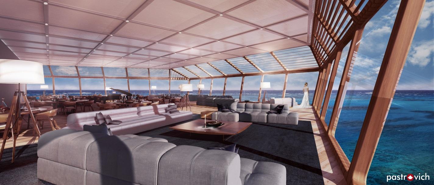 The concept is a forward-looking innovation for future boutique cruising that will attract a new customer base