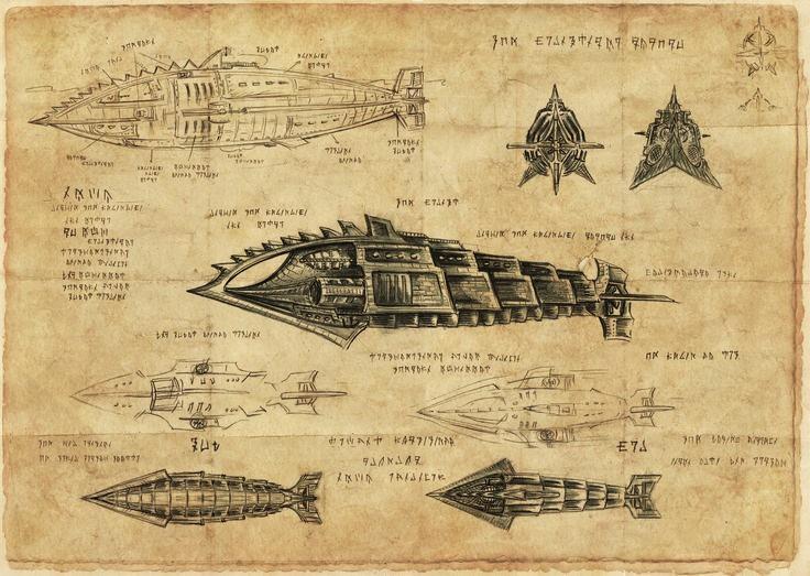 I piani del sottomarino Nautilus di Giulio Verne