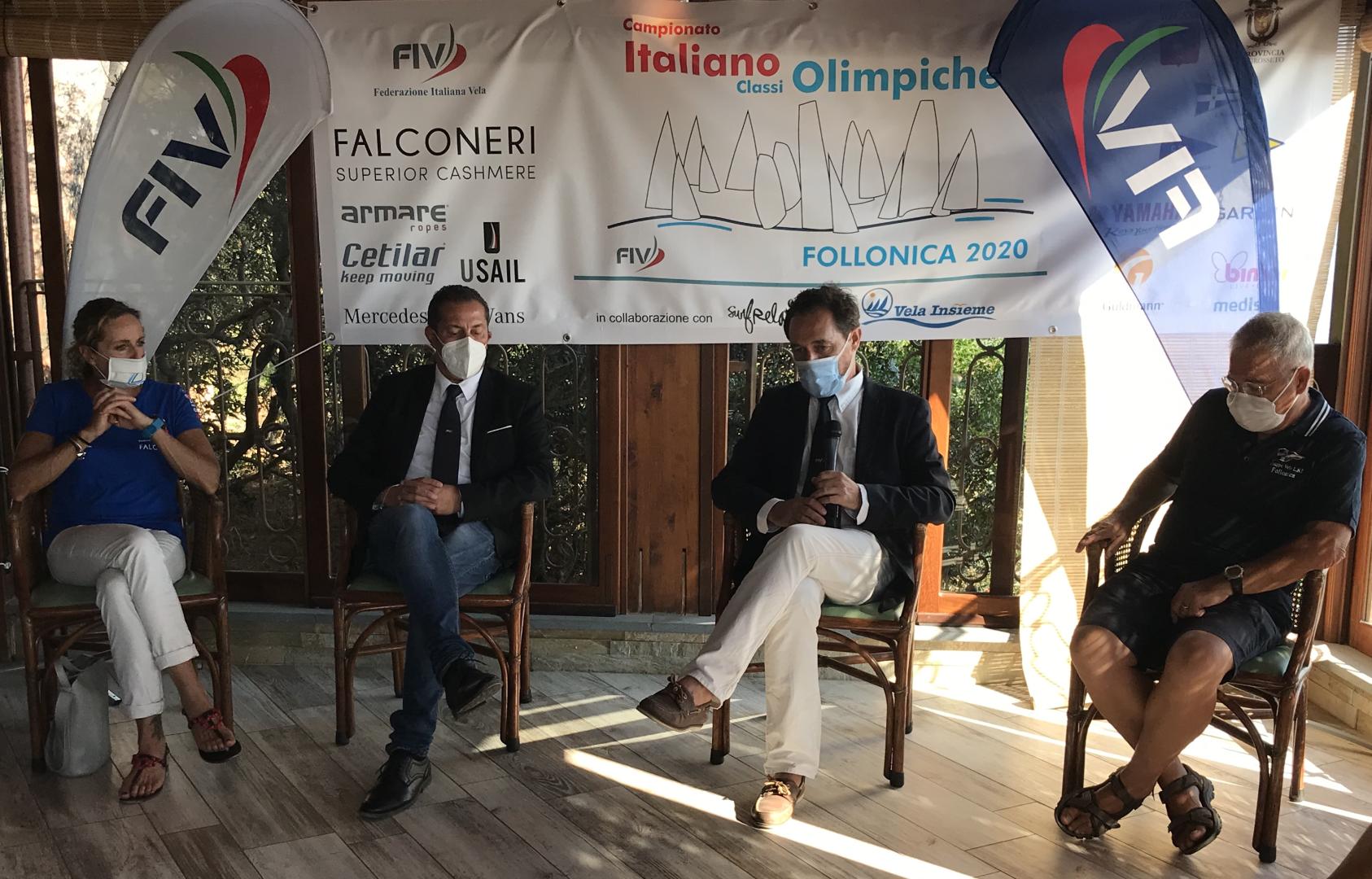 Presentazione Campionati Italiani Classi Olimpiche - Follonica 2020