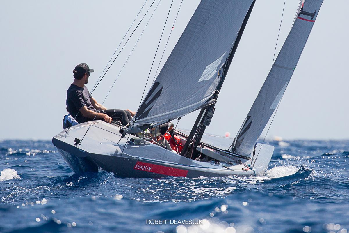 No wind stops play on day 3 of 5.5 Metre Europeans in Sanremo, Italy