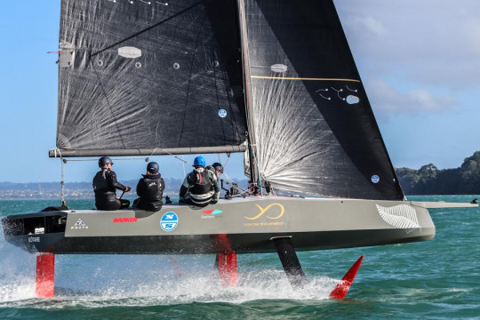 AC9F, the boat designed for the Youth America's Cup