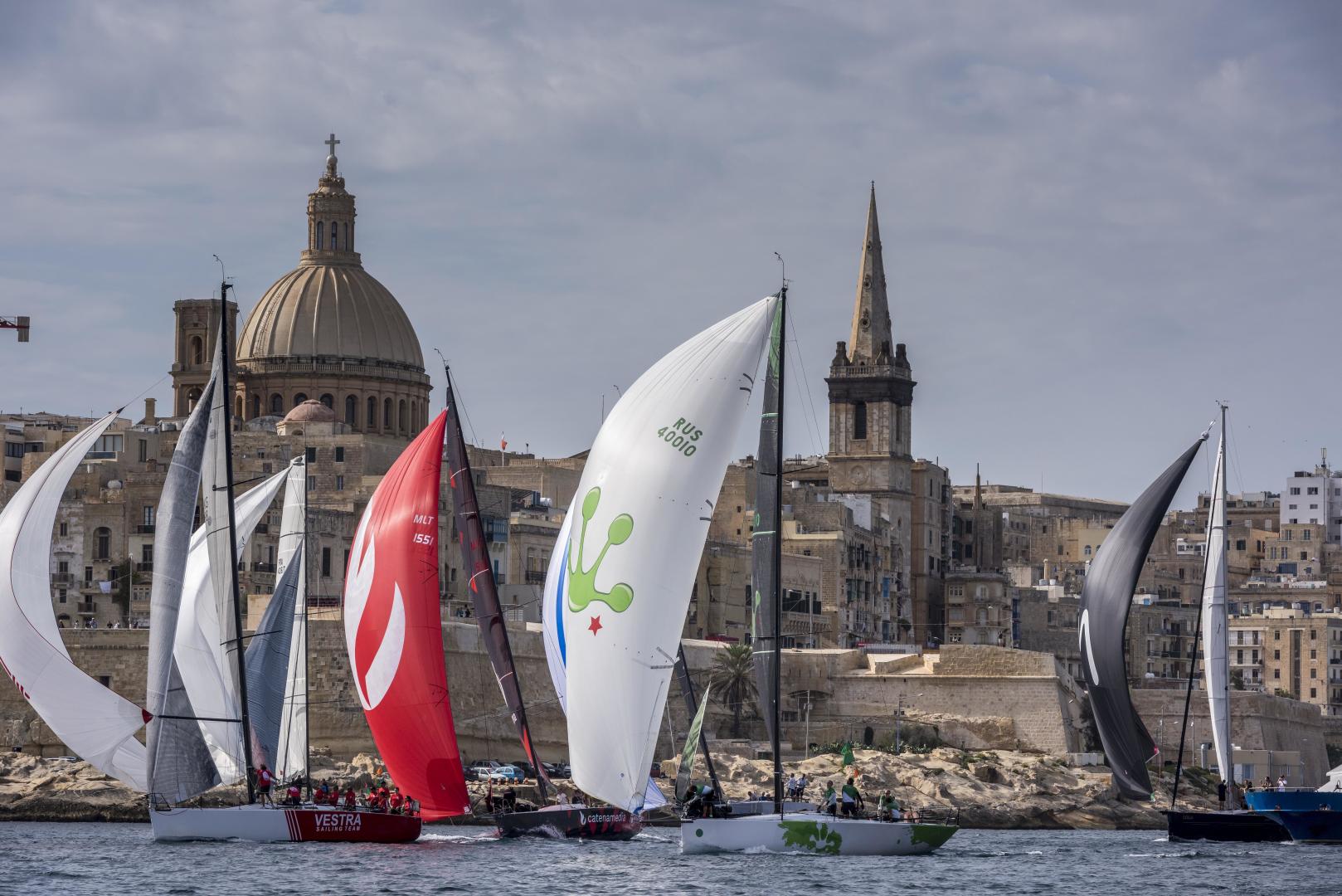 Weather does not dampen spirits ahead of Yachting Malta Coastal Race