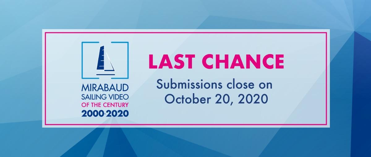 Last opportunity to take part in the international sailing video competition