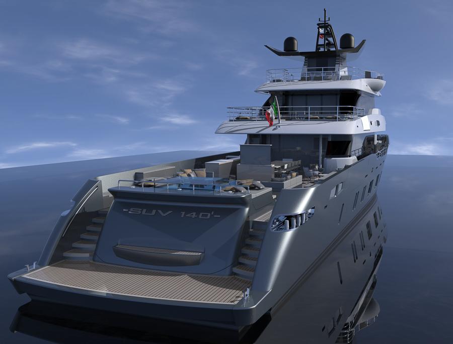 Oceanic Yachts 140’ fast expedition construction well underway