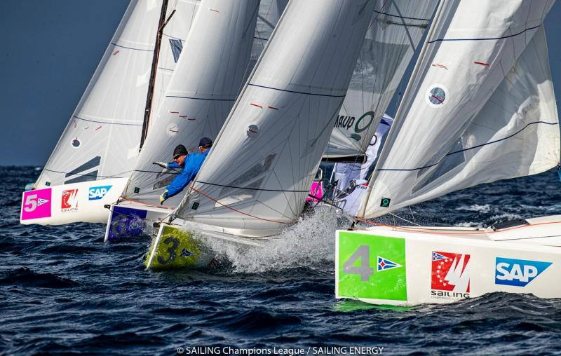 Audi Sailing Champions League Final, two flights are completed in the first day of racing