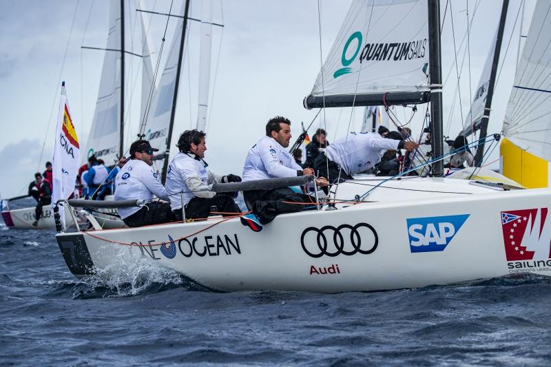 Audi Sailing Champions League Final, the Leaders change on day two