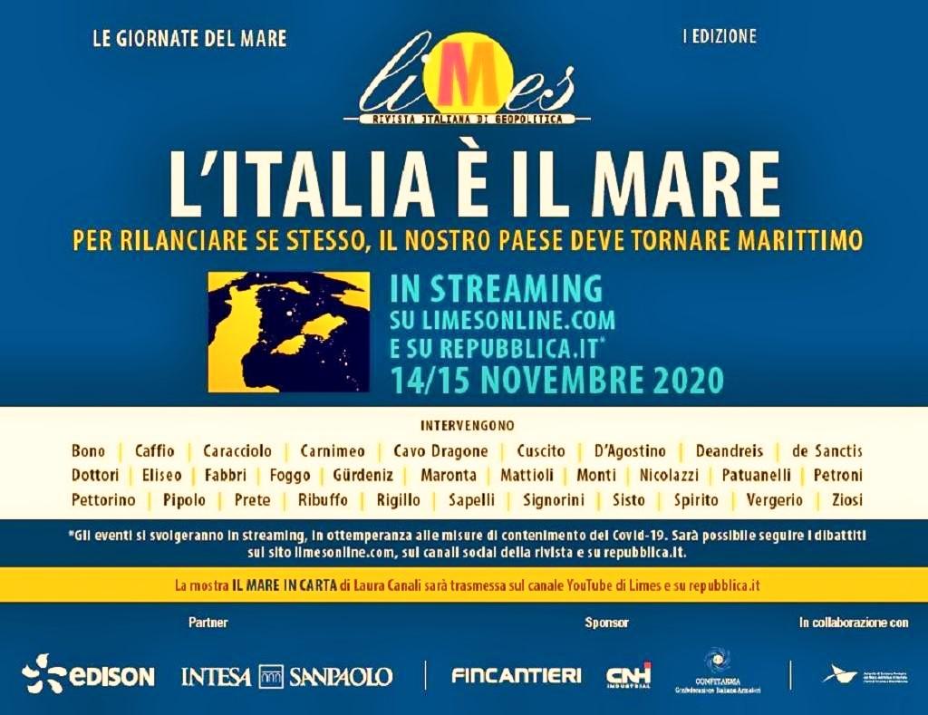 Artemare Club: “L’Italia è il Mare” le Giornate del Mare di Limes