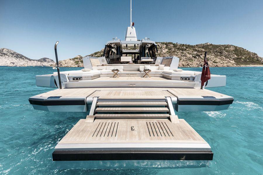 Alia Yachts unveils the 27m Atlantico a transformer chase boat that feels like a superyacht