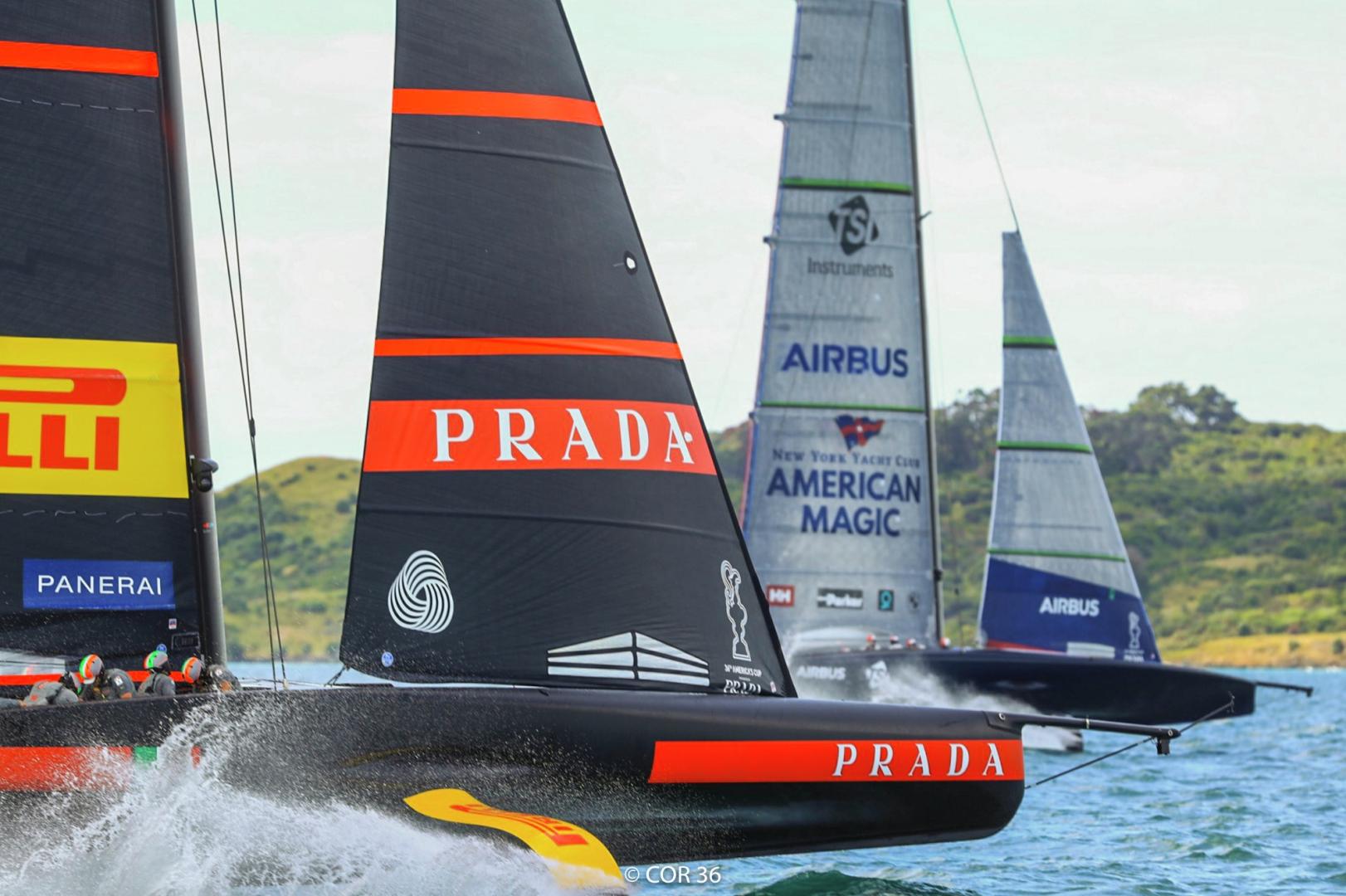 36th America’s Cup had its first successful test run