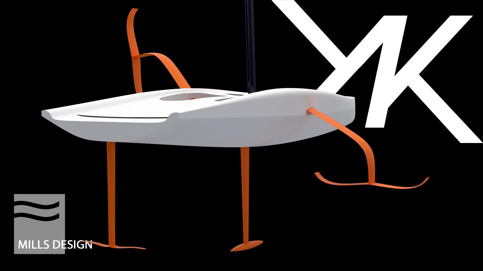 Il progetto del nuovo, avveniristico Mini Maxi a foil FlyingNikka