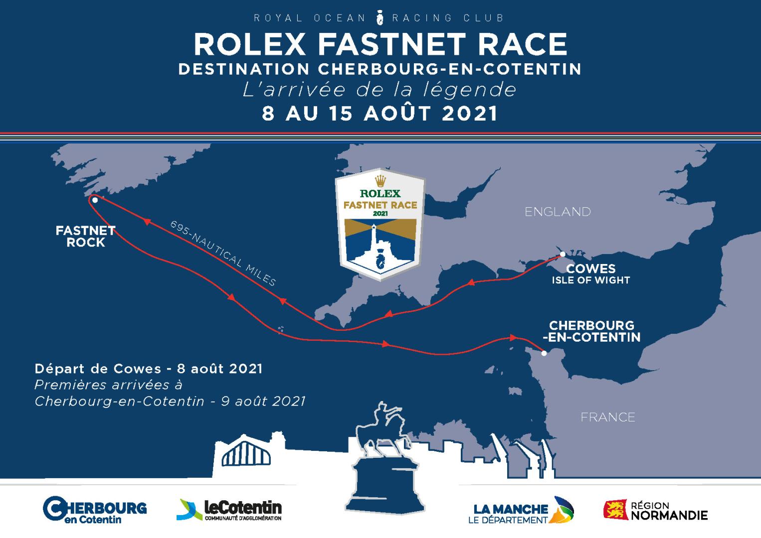 Rolex Fastnet Race entry numbers smash all records