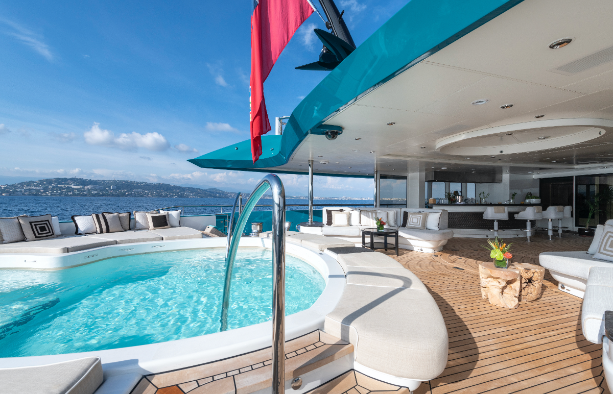 Oceanco: dive into the world of jaw-dropping superyacht swimming pools