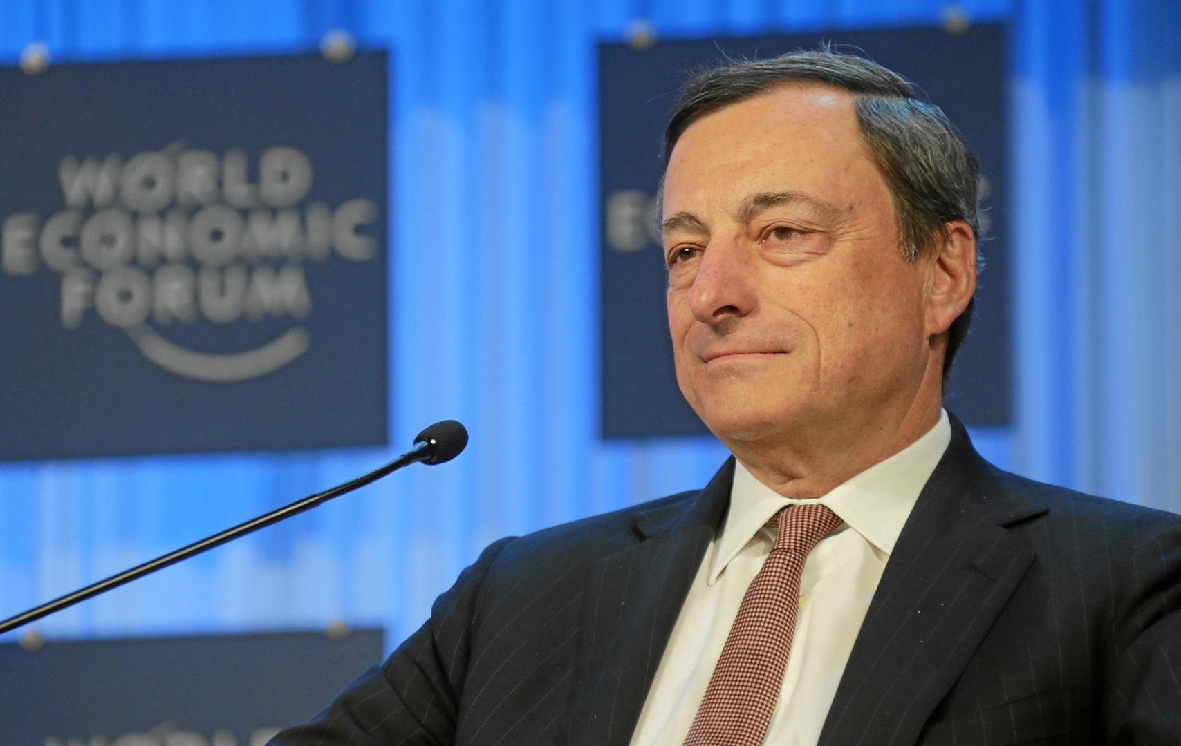Mario Draghi - Copyright: World Economic Forum/swiss-image.ch