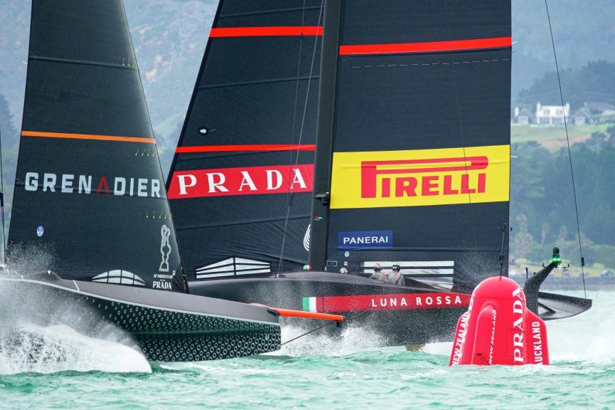 Second day of racing in the final phase of the Prada Cup
