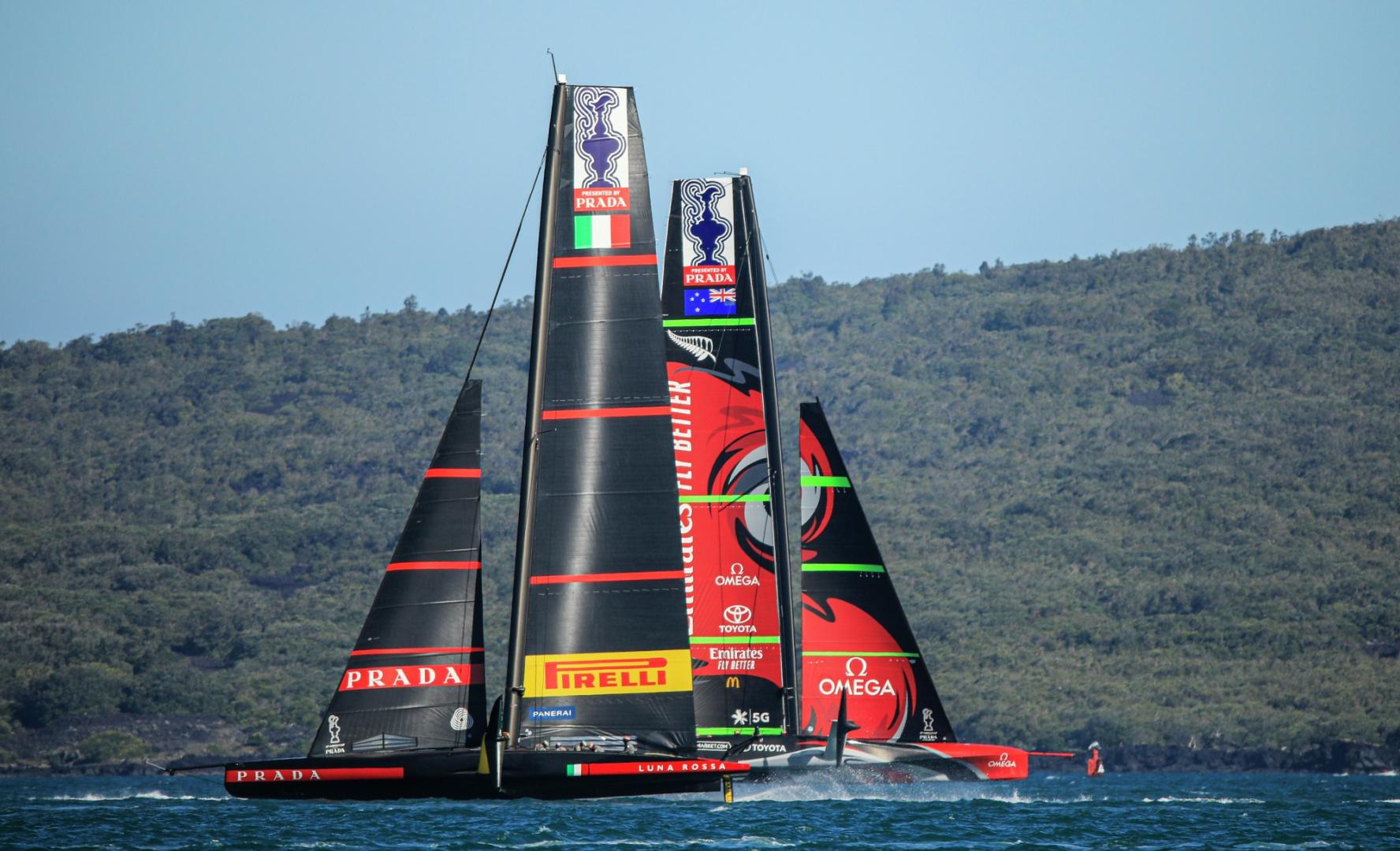 Pause for providing time for ENTZ and Luna Rossa to reflect