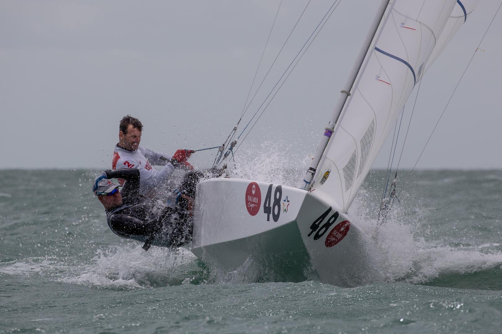 An epic opening day at the 94th Bacardi Cup on Biscayne Bay