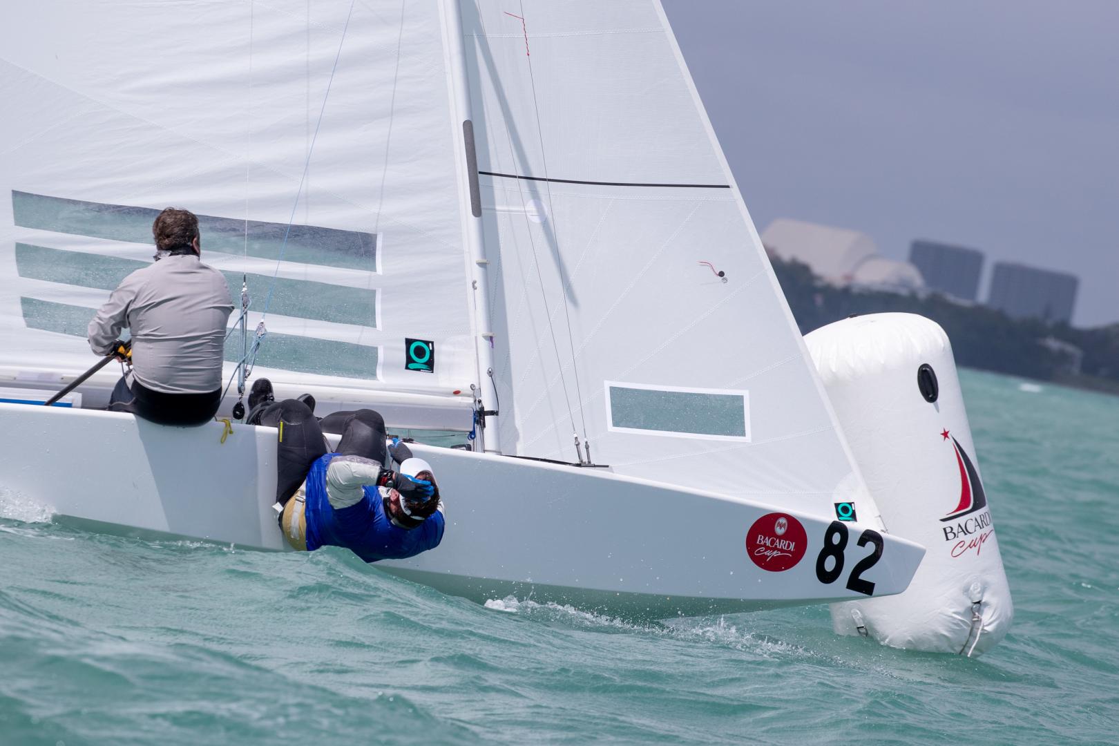George Szabo/Guy Avellon (USA) wrap up with a third in race 2 