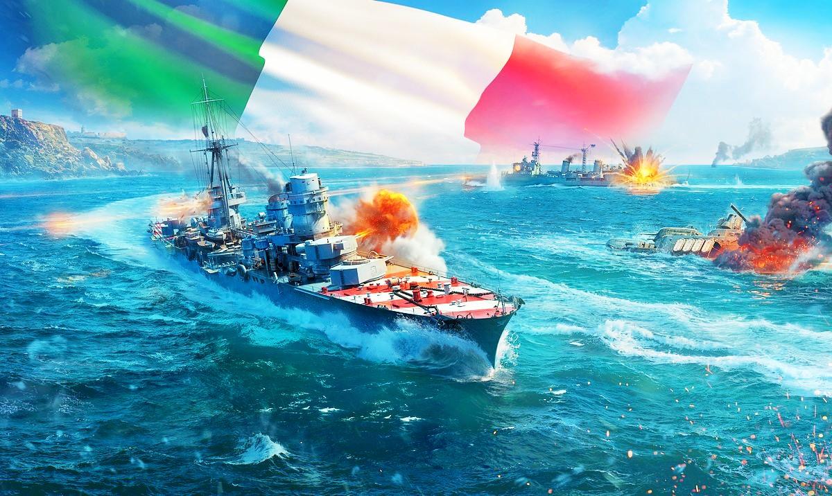 Una delle navi italiane in gioco