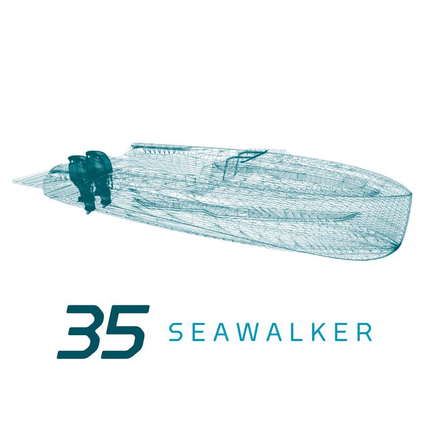 Fiart: the Seawalker range is enriched with the new 35'
