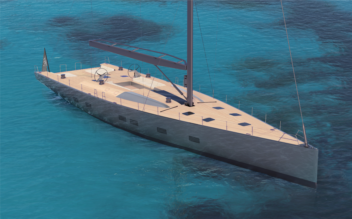 A new magnificent Wally 101-foot sailing cruiser-racer sold
