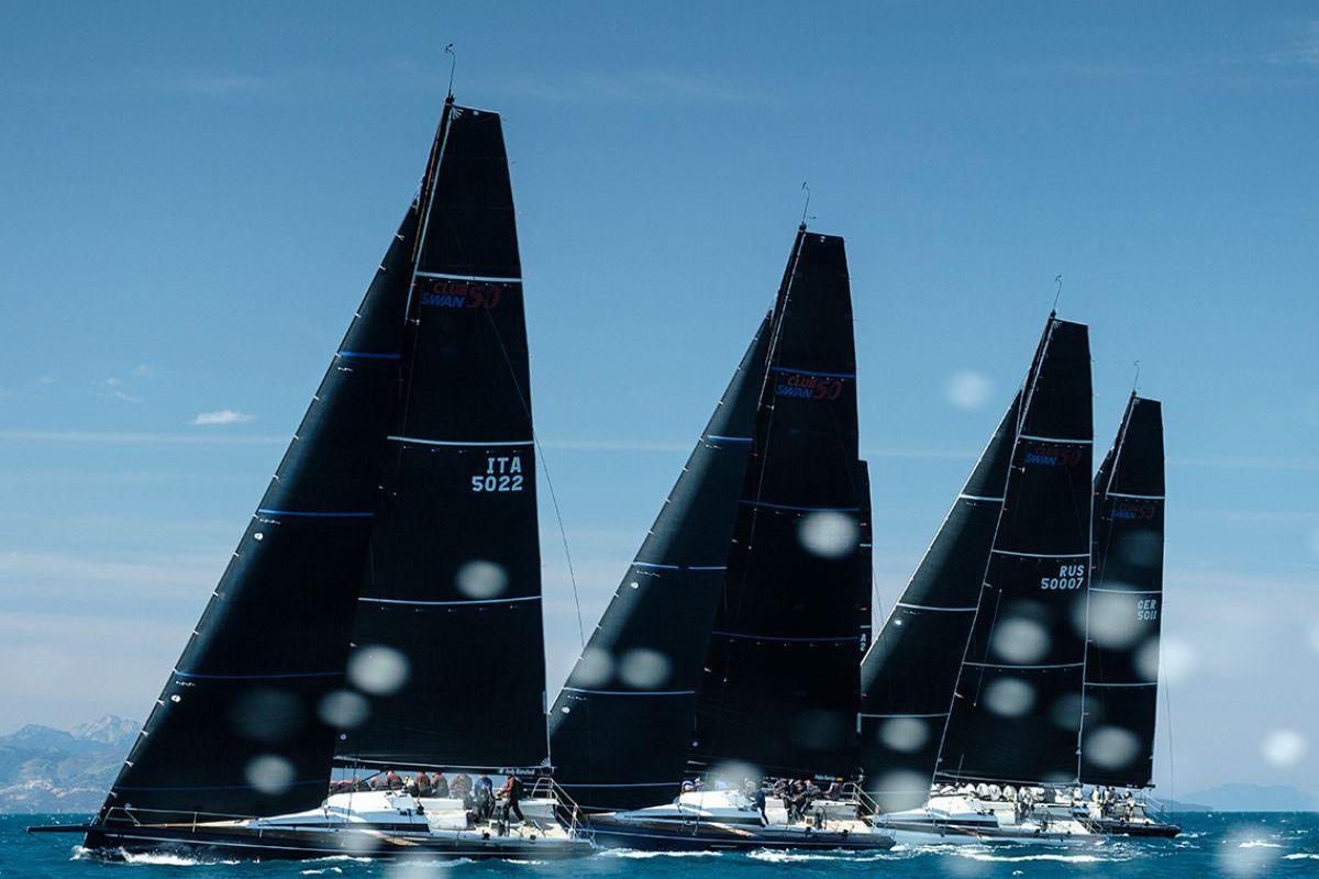A Marina di Scarlino high-level racing, from Swan to Optimst