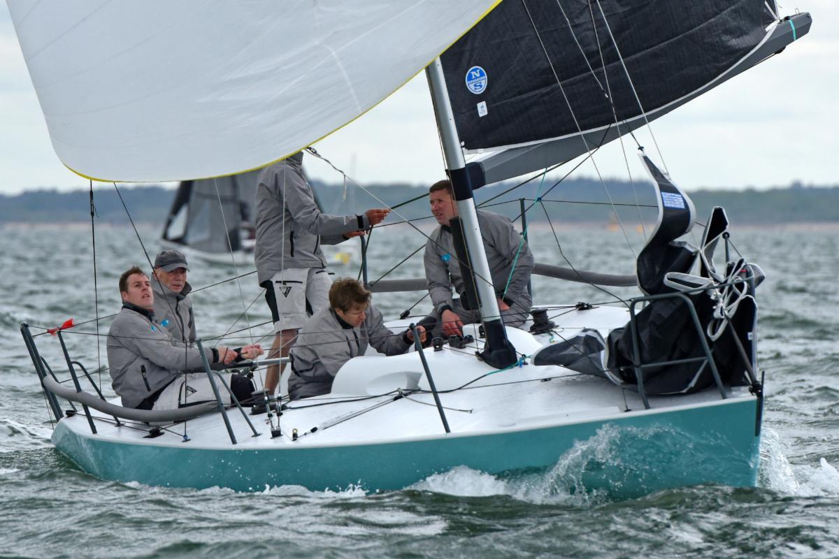 Sam Laidlaw’s BLT leads the Quarter Tonner class on the first day of racing