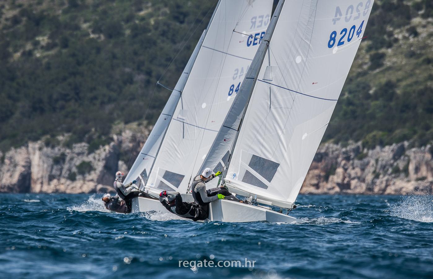 Day Two of the 2021 Star European Championship in Split, Croatia